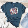Retro Halloween This Is My Spooky School Teacher Costume Women's Heather T-Shirt Heather Deep Teal Retro Halloween This Is My Spooky School Teacher Costume Women's Heather T-Shirt Heather Deep Teal