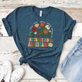 Retro Instructional Assistant Wildflowers Teacher Aide Women's Heather T-Shirt Heather Deep Teal Retro Instructional Assistant Wildflowers Teacher Aide Women's Heather T-Shirt Heather Deep Teal