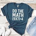 Retro Do The Math Teacher For Men Women Kid Boy Girl Women's Heather T-Shirt Heather Deep Teal Retro Do The Math Teacher For Men Women Kid Boy Girl Women's Heather T-Shirt Heather Deep Teal