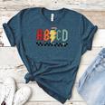 Rock Abcd Back To School Abcd Preschool Teacher Appreciation Women's Heather T-Shirt Heather Deep Teal Rock Abcd Back To School Abcd Preschool Teacher Appreciation Women's Heather T-Shirt Heather Deep Teal