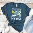 Rotation Of Earth Science Teacher Earth Day Men Women Women's Heather T-Shirt Heather Deep Teal Rotation Of Earth Science Teacher Earth Day Men Women Women's Heather T-Shirt Heather Deep Teal