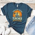 This Is My Scary Teacher Costume Halloween Women's Heather T-Shirt Heather Deep Teal This Is My Scary Teacher Costume Halloween Women's Heather T-Shirt Heather Deep Teal