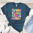 In My Second Grade Era Teachers Women Back To School Girls Women's Heather T-Shirt Heather Deep Teal
