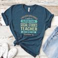 Social Studies Teacher Appreciation Men Women Women's Heather T-Shirt Heather Deep Teal Social Studies Teacher Appreciation Men Women Women's Heather T-Shirt Heather Deep Teal