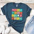 Spanish Teacher Back To School Maestra Dual Language Crew Women's Heather T-Shirt Heather Deep Teal Spanish Teacher Back To School Maestra Dual Language Crew Women's Heather T-Shirt Heather Deep Teal
