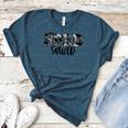 Special Education Squad Camo SPED Teacher Women's Heather T-Shirt Heather Deep Teal