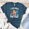 Special Education i Can Write a Goal For That Sped Teacher Women's Heather T-Shirt Heather Deep Teal