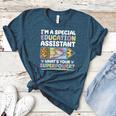 Special Educational Assistant And Sped Teacher Women's Heather T-Shirt Heather Deep Teal Special Educational Assistant And Sped Teacher Women's Heather T-Shirt Heather Deep Teal