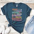 SPED Caffeinate Advocate Laminate Educate Teacher Facilitate For Men Women Women's Heather T-Shirt Heather Deep Teal SPED Caffeinate Advocate Laminate Educate Teacher Facilitate For Men Women Women's Heather T-Shirt Heather Deep Teal
