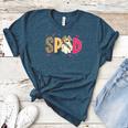 Sped Teacher Halloween Ghost Special Education Preppy Fall Women's Heather T-Shirt Heather Deep Teal Sped Teacher Halloween Ghost Special Education Preppy Fall Women's Heather T-Shirt Heather Deep Teal