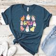 SPED Teacher Halloween Spooky Special Education Team Men Women Kids Women's Heather T-Shirt Heather Deep Teal
