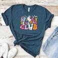 Spooky Teacher Club Halloween Women's Heather T-Shirt Heather Deep Teal Spooky Teacher Club Halloween Women's Heather T-Shirt Heather Deep Teal