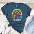 STEAM Teacher Squad Team Crew Back To School STEM Special Women's Heather T-Shirt Heather Deep Teal STEAM Teacher Squad Team Crew Back To School STEM Special Women's Heather T-Shirt Heather Deep Teal