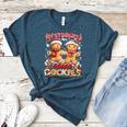 My Student Are Smart Cookies Pjs Christmas Xmas Teacher Women's Heather T-Shirt Heather Deep Teal My Student Are Smart Cookies Pjs Christmas Xmas Teacher Women's Heather T-Shirt Heather Deep Teal