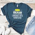 Super Language Arts Teacher Have No Fear T-Shirt Women's Heather T-Shirt Heather Deep Teal Super Language Arts Teacher Have No Fear T-Shirt Women's Heather T-Shirt Heather Deep Teal