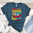 Super Teacher By Day Super Tired By Night Superhero Teacher Women's Heather T-Shirt Heather Deep Teal Super Teacher By Day Super Tired By Night Superhero Teacher Women's Heather T-Shirt Heather Deep Teal