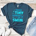 Swimming Teacher I Teach Tiny Humans To Swim Swim Instructor Women's Heather T-Shirt Heather Deep Teal