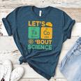 Lets Tacos Bout Science Teacher Chemistry Physics Women's Heather T-Shirt Heather Deep Teal Lets Tacos Bout Science Teacher Chemistry Physics Women's Heather T-Shirt Heather Deep Teal