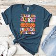 I Teach The Cutest Pumpkins Halloween Fall Teacher Women Women's Heather T-Shirt Heather Deep Teal I Teach The Cutest Pumpkins Halloween Fall Teacher Women Women's Heather T-Shirt Heather Deep Teal