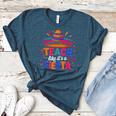 Teach Like It'S A Fiesta Teachers Sombrero Cinco De Mayo Women's Heather T-Shirt Heather Deep Teal Teach Like It'S A Fiesta Teachers Sombrero Cinco De Mayo Women's Heather T-Shirt Heather Deep Teal