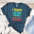 I Teach Second Grade Superheroes Teacher Superhero Women's Heather T-Shirt Heather Deep Teal I Teach Second Grade Superheroes Teacher Superhero Women's Heather T-Shirt Heather Deep Teal