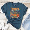 Teach Thanksgiving Teacher Thankful For My Preschool Turkeys Women's Heather T-Shirt Heather Deep Teal Teach Thanksgiving Teacher Thankful For My Preschool Turkeys Women's Heather T-Shirt Heather Deep Teal