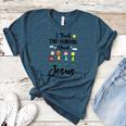I Teach Tiny Humans About Jesus Sunday School Teacher Women's Heather T-Shirt Heather Deep Teal I Teach Tiny Humans About Jesus Sunday School Teacher Women's Heather T-Shirt Heather Deep Teal