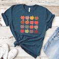 Teacher Apple Back To School Art For School Supplies Women's Heather T-Shirt Heather Deep Teal Teacher Apple Back To School Art For School Supplies Women's Heather T-Shirt Heather Deep Teal