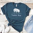 Teacher Bear For Educators Teacher Appreciation Women's Heather T-Shirt Heather Deep Teal Teacher Bear For Educators Teacher Appreciation Women's Heather T-Shirt Heather Deep Teal