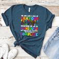 Teacher We Are Like A Box Of Crayons Back To School Women's Heather T-Shirt Heather Deep Teal