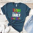 Teacher Early Childhood Education Preschool Head Start Crew Women's Heather T-Shirt Heather Deep Teal Teacher Early Childhood Education Preschool Head Start Crew Women's Heather T-Shirt Heather Deep Teal