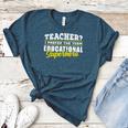 Teacher Educational Superhero School Teachers Women's Heather T-Shirt Heather Deep Teal Teacher Educational Superhero School Teachers Women's Heather T-Shirt Heather Deep Teal