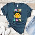 In My Teacher Era Retro Back To School Teacher Student Women's Heather T-Shirt Heather Deep Teal
