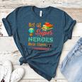 Teacher Not All Superheroes Wear Capes Teacher Squad Women's Heather T-Shirt Heather Deep Teal Teacher Not All Superheroes Wear Capes Teacher Squad Women's Heather T-Shirt Heather Deep Teal