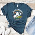 Teacher-Saurus Dinosaur Teacher Design T-Rex Design Women's Heather T-Shirt Heather Deep Teal