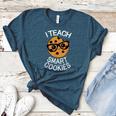 Teacher Shirt I Teach Smart Cookies Shirt Nerd Tee Women's Heather T-Shirt Heather Deep Teal Teacher Shirt I Teach Smart Cookies Shirt Nerd Tee Women's Heather T-Shirt Heather Deep Teal