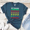 My Teacher Survived 67 Days Of Me School Kids Costume Women's Heather T-Shirt Heather Deep Teal