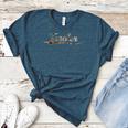 Teacher Teaching Camouflage Vintage Inspired Distressed Camo For Men Women Women's Heather T-Shirt Heather Deep Teal