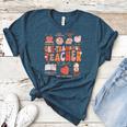 Teacher Thanksgiving Shirt Women One Thankful Teacher Fall Women's Heather T-Shirt Heather Deep Teal Teacher Thanksgiving Shirt Women One Thankful Teacher Fall Women's Heather T-Shirt Heather Deep Teal