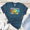 Teacher Y'All Gonna Learn Today First Day Of School Women's Heather T-Shirt Heather Deep Teal Teacher Y'All Gonna Learn Today First Day Of School Women's Heather T-Shirt Heather Deep Teal