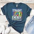 Teacher's Assistant Straight Outta Energy Teaching Tie Dye For Men Women Women's Heather T-Shirt Heather Deep Teal Teacher's Assistant Straight Outta Energy Teaching Tie Dye For Men Women Women's Heather T-Shirt Heather Deep Teal