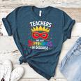 Teachers Are Just Superheroes In Disguise Fun Back To School Women's Heather T-Shirt Heather Deep Teal Teachers Are Just Superheroes In Disguise Fun Back To School Women's Heather T-Shirt Heather Deep Teal