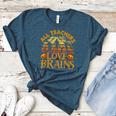 All Teachers Love Brains School Halloween Costume Women's Heather T-Shirt Heather Deep Teal All Teachers Love Brains School Halloween Costume Women's Heather T-Shirt Heather Deep Teal
