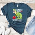 Teachersaurus Rex Dinosaur Like A Normal Teacher Saurus Women's Heather T-Shirt Heather Deep Teal Teachersaurus Rex Dinosaur Like A Normal Teacher Saurus Women's Heather T-Shirt Heather Deep Teal