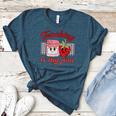 Teaching Is My Jam Cute Strawberry For Women Teachers Women's Heather T-Shirt Heather Deep Teal