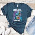 Teaching Music Is My Superpower Music Teacher For Men Women Kids Women's Heather T-Shirt Heather Deep Teal Teaching Music Is My Superpower Music Teacher For Men Women Kids Women's Heather T-Shirt Heather Deep Teal