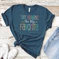 Teaching Preschool Teacher Tiny Humans Are My Favorite Women's Heather T-Shirt Heather Deep Teal Teaching Preschool Teacher Tiny Humans Are My Favorite Women's Heather T-Shirt Heather Deep Teal