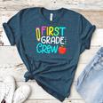 Team 1st Grade Crew Back To School 1st Grade Teacher Kids Women's Heather T-Shirt Heather Deep Teal Team 1st Grade Crew Back To School 1st Grade Teacher Kids Women's Heather T-Shirt Heather Deep Teal