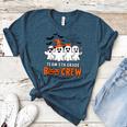 Team 5th Grade Boo Crew Halloween Teacher Student Costume Women's Heather T-Shirt Heather Deep Teal