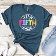 Team Fifth Grade Teacher Back To School 5th Grade Squad Kids Women's Heather T-Shirt Heather Deep Teal Team Fifth Grade Teacher Back To School 5th Grade Squad Kids Women's Heather T-Shirt Heather Deep Teal